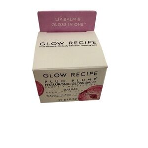 New Glow Recipe Plum Plump Hyaluronic Gloss Balm - Pink